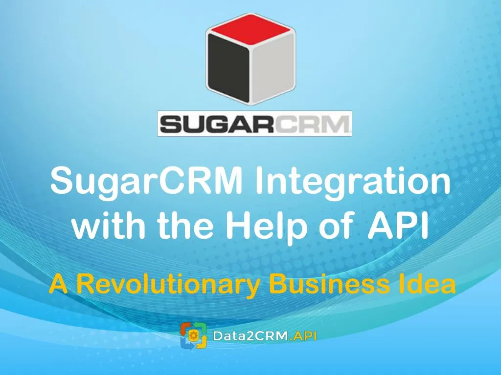 sugarcrm integration with the help of api