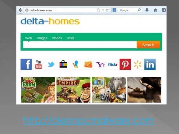 easiest way to remove Delta Homes Portal Site from Computer