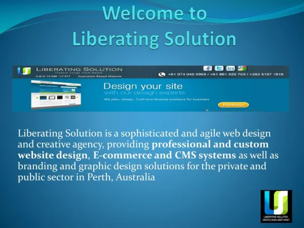 Liberating Solution - Web Development Company Perth