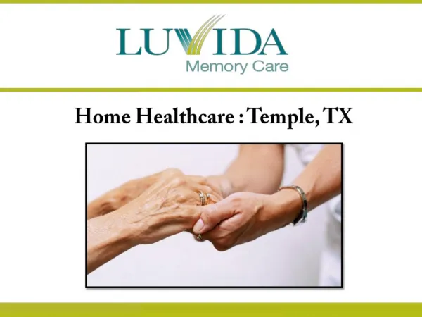 Home Health care: Temple, TX