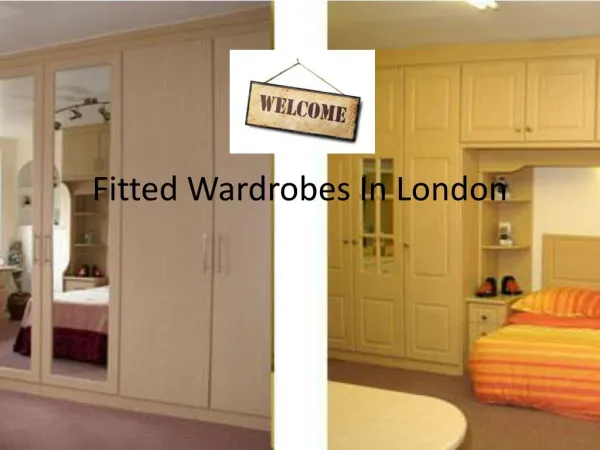 Fitted Wardrobes In London