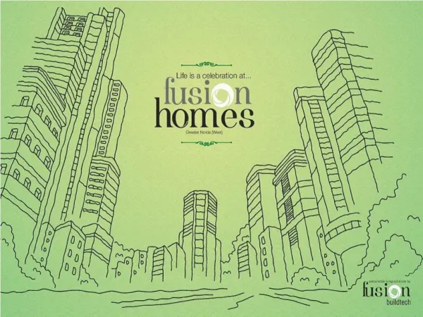 Fusion Homes Greater Noida West Call@ 9560450435