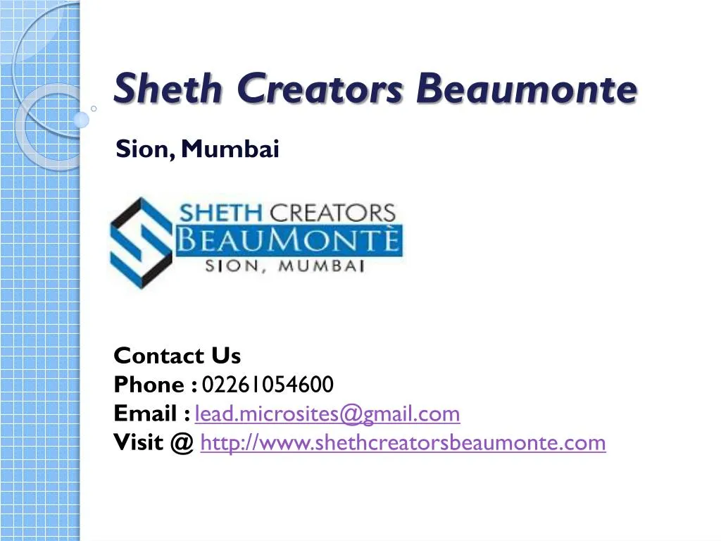 sheth creators beaumonte
