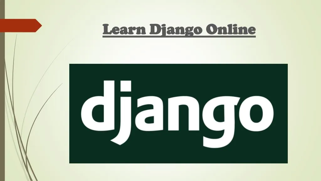 learn django online