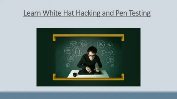 Learn Ethical Hacking & Pen Testing Online! Just $99! Redeem Coupon Code & avail 70% OFF! Enroll Now