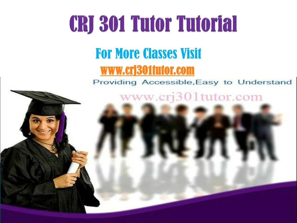 crj 301 tutor tutorial