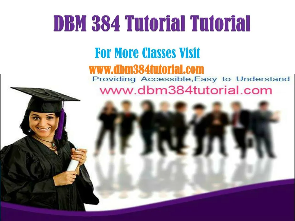 dbm 384 tutorial tutorial