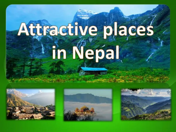 Attractive Places in Nepal