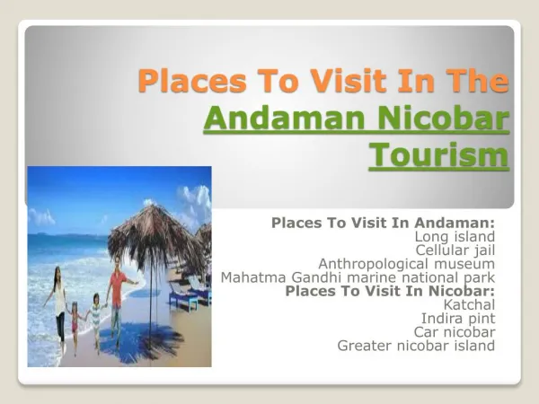 Andaman nicobar tourism 2015 16