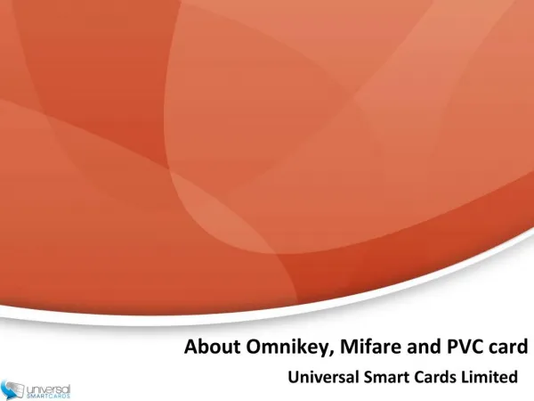 About Omnikey, Mifare and PVC card