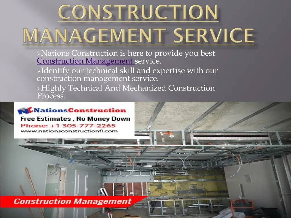 construction management service
