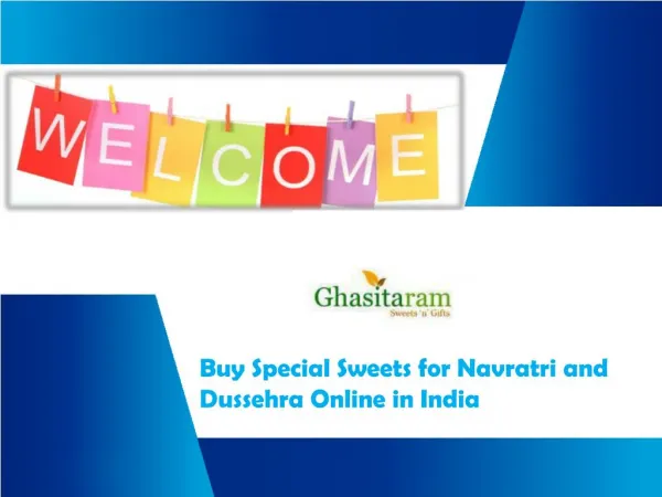 Buy and Send Sweets for Navratri Online in India