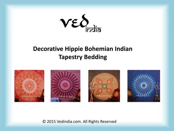 Decorative Hippie Bohemian Indian Tapestry Bedding