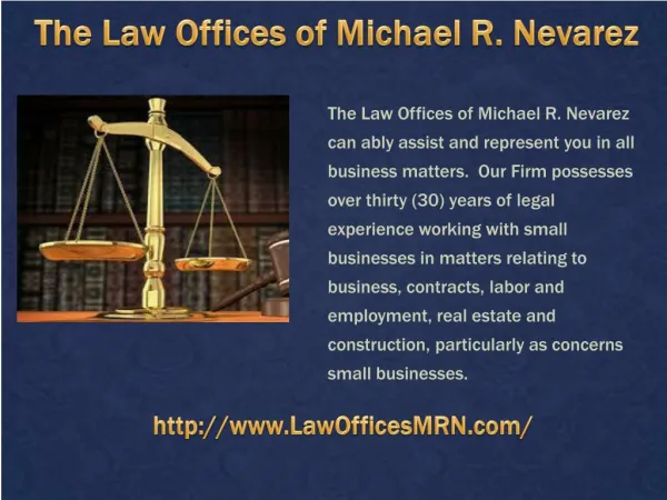 The Law Offices of Michael R. Nevarez