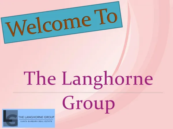 The Langhorne Group Ppt