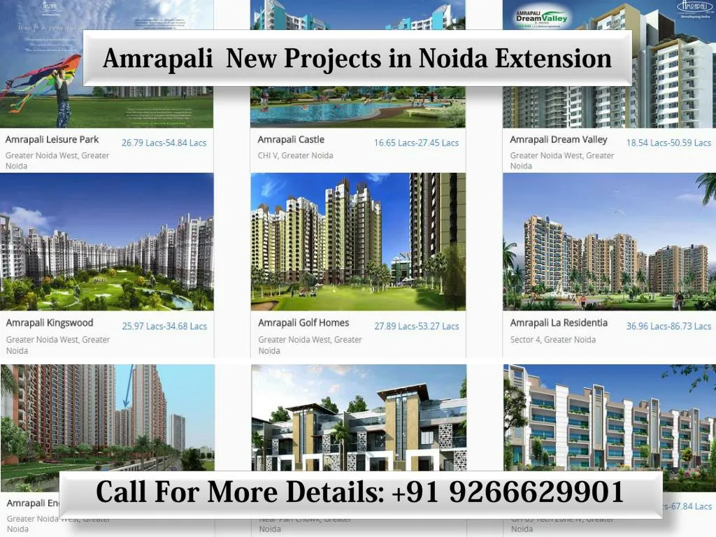 amrapali new projects in noida extension