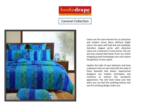 Caramel Collection Bed Sheet