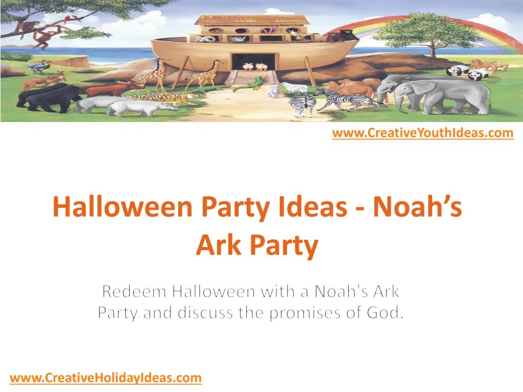 halloween party ideas noah s ark party