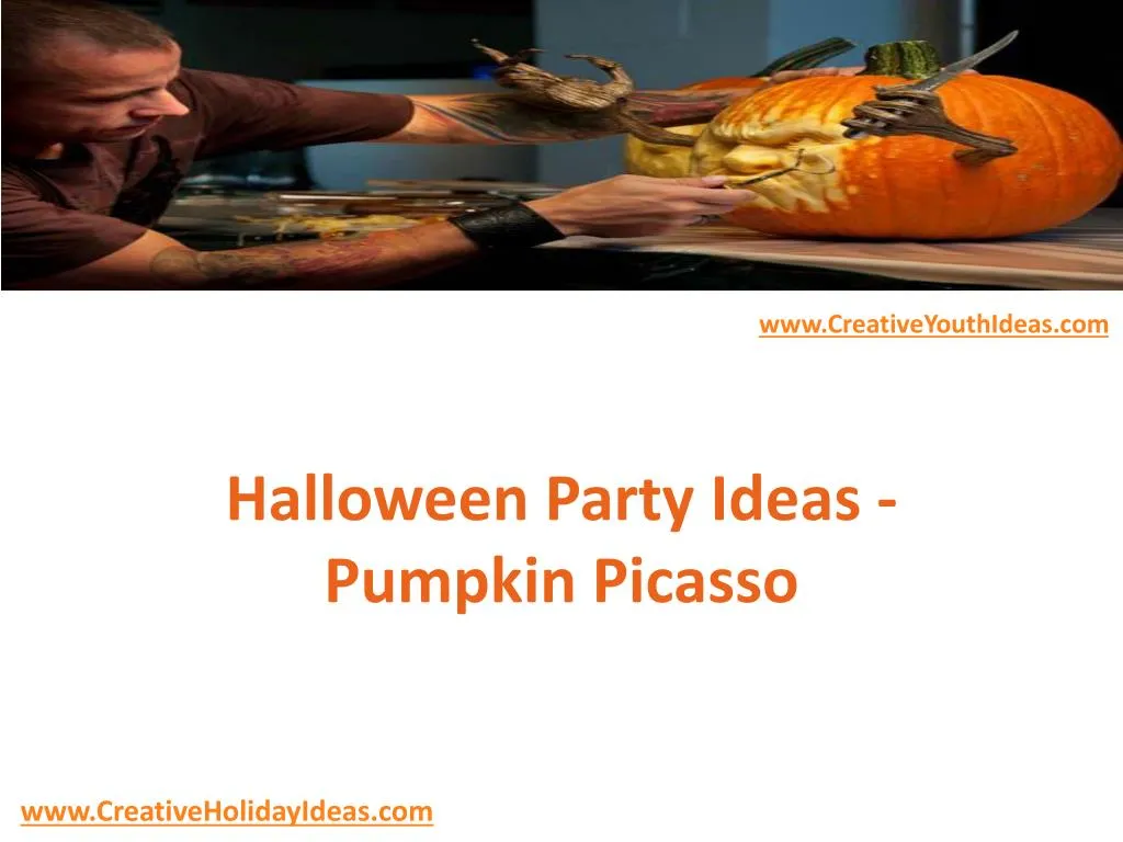 halloween party ideas pumpkin picasso