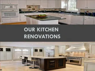 Our Kitchen Renovations - slide 1