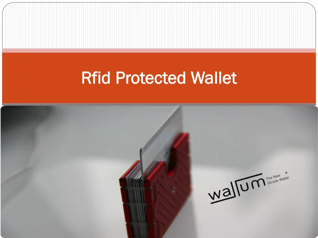 rfid protected wallet