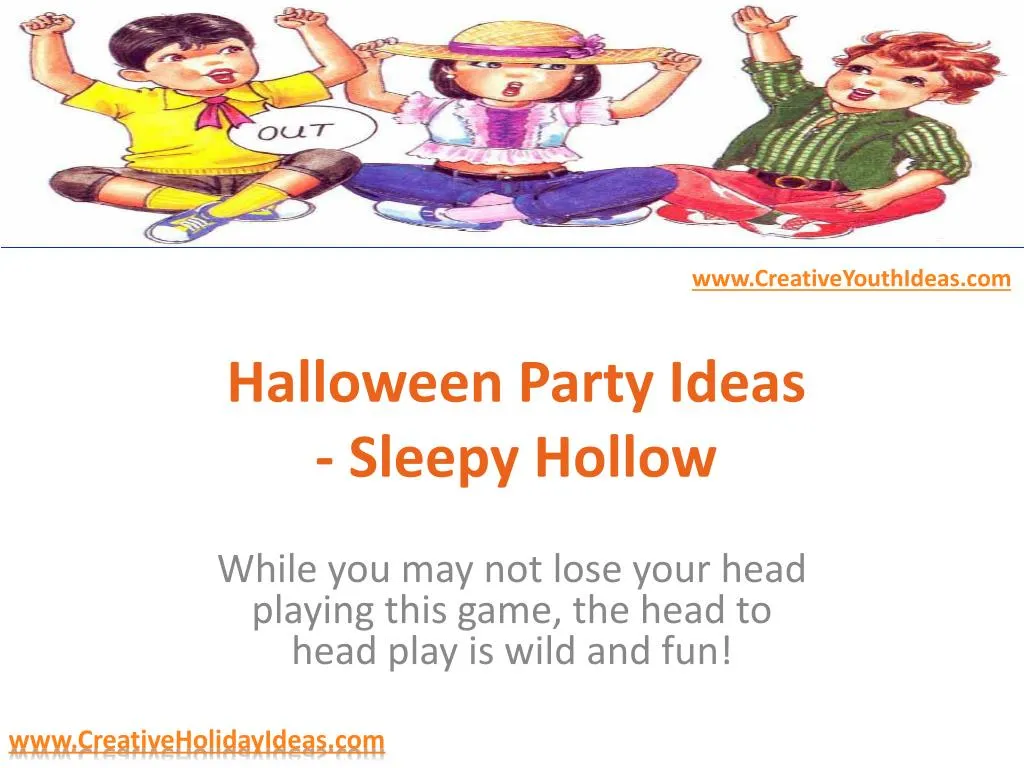 halloween party ideas sleepy hollow