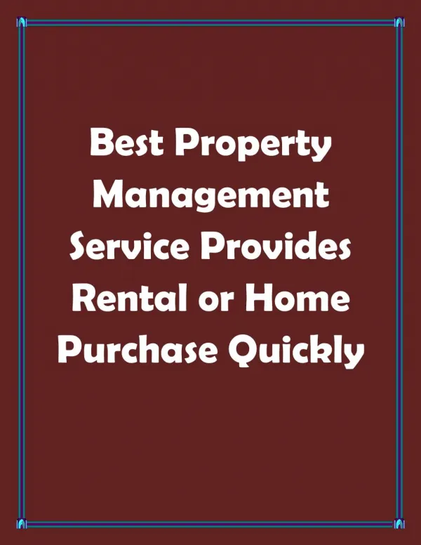 property management companies in Orlando