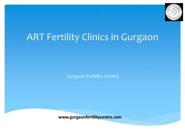 ART fertility Clinics in Gurgaon