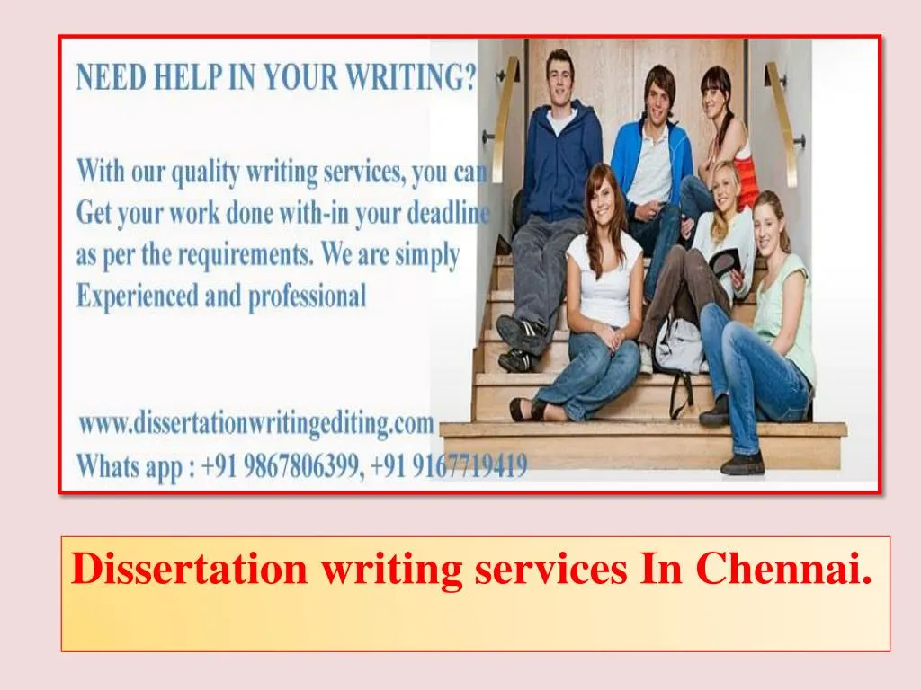 dissertation writing services in chennai