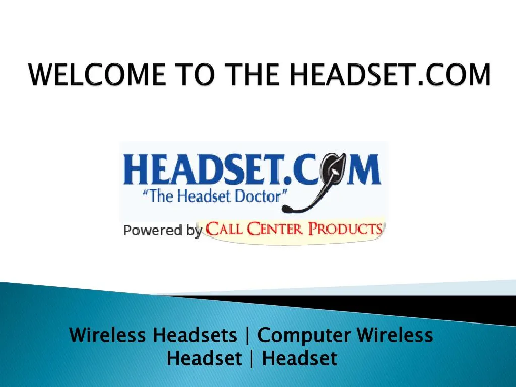 welcome to the headset com
