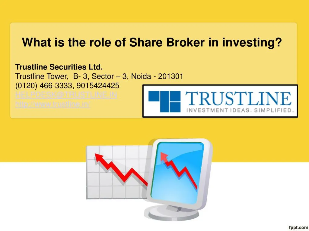 what is the role of share broker in investing