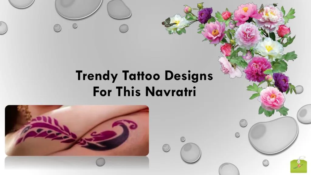 trendy tattoo designs for this navratri