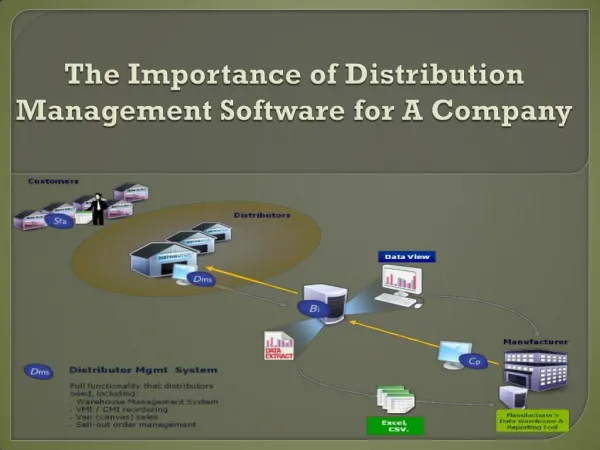 The Importance of Distribution Management Software for A Company