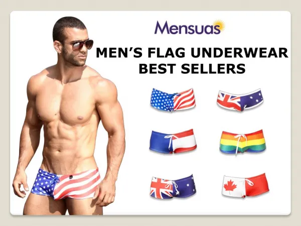 Men's Flag Underwear Best Sellers