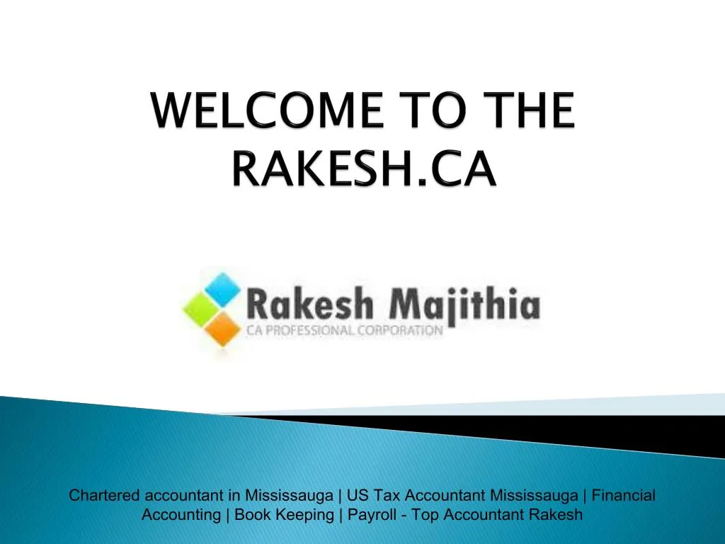 welcome to the rakesh ca