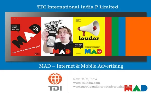Exclusionary Mobile and Internet Marketing Services by TDI-MAD