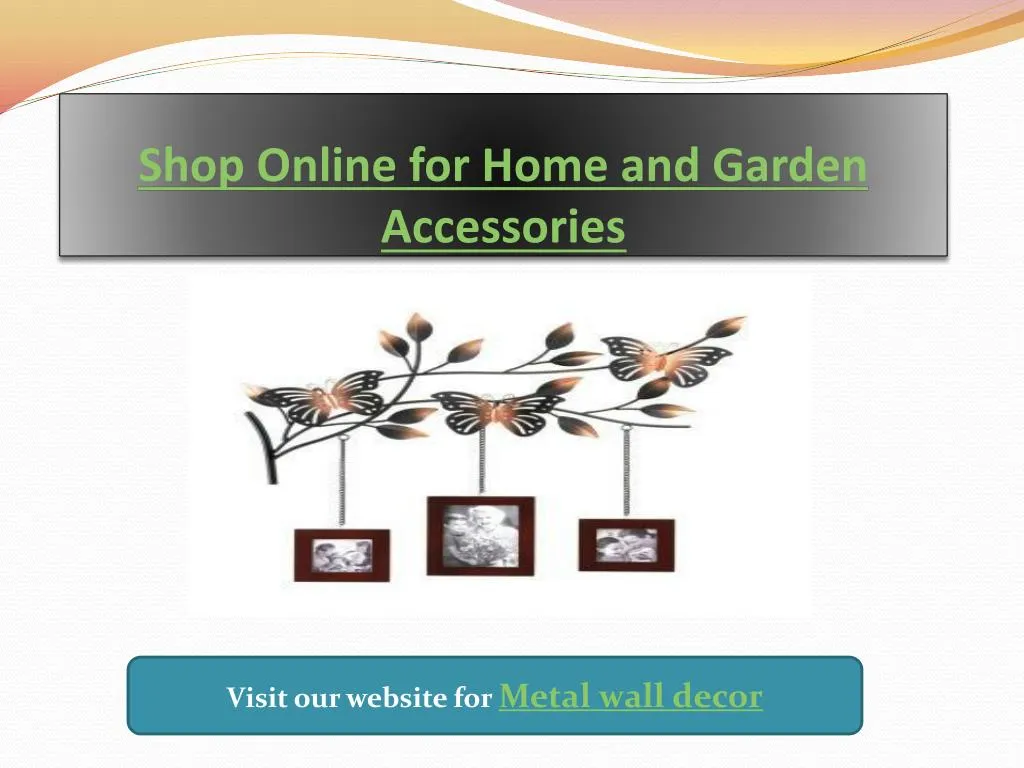 shop online for home and garden accessories