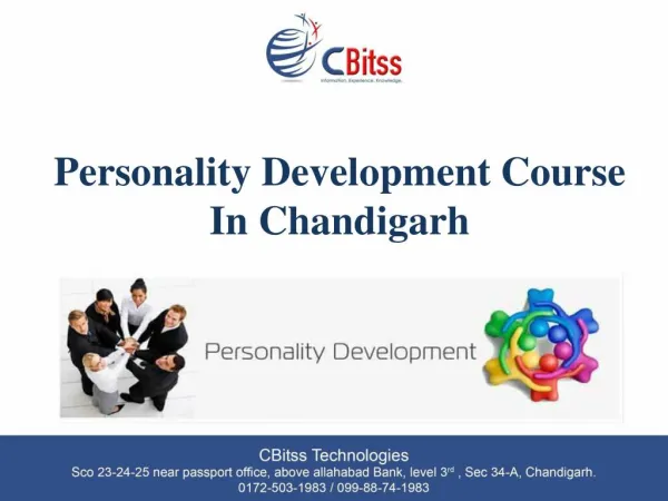 Approach For Personaity Development