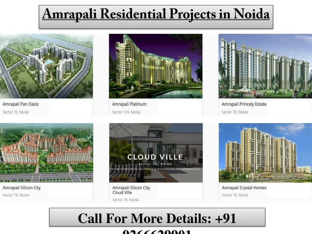 amrapali residential projects in noida