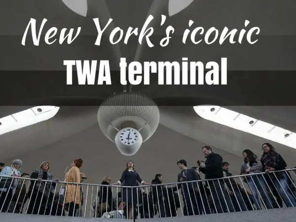 New York's iconic TWA terminal