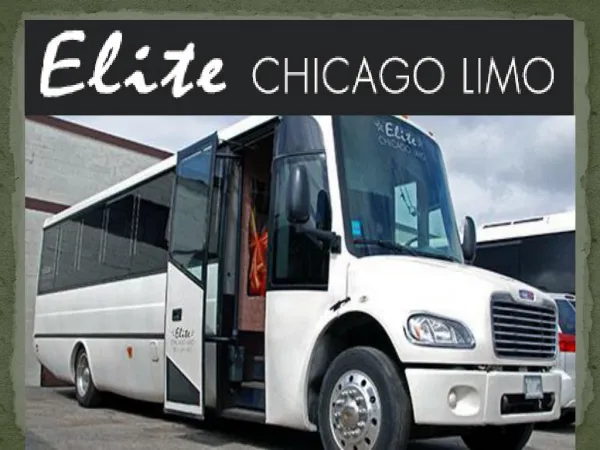 Elite Chicago Limousine Service Chicago Loves