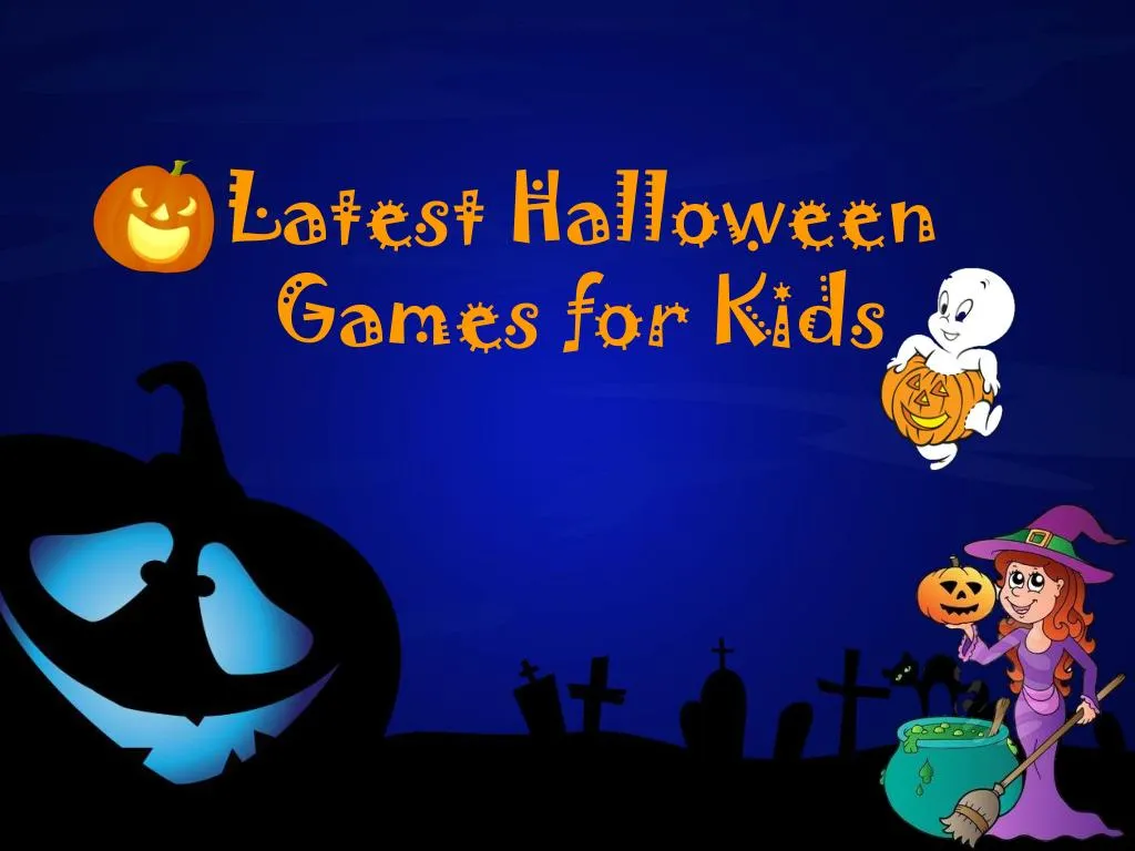 latest halloween games for kids