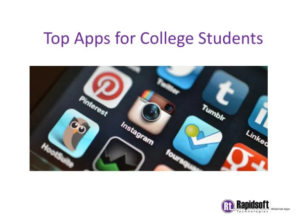 Top Apps for College Students