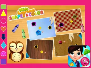 Kids Learning Shapes & Color - Educational Game Source Code - slide 1