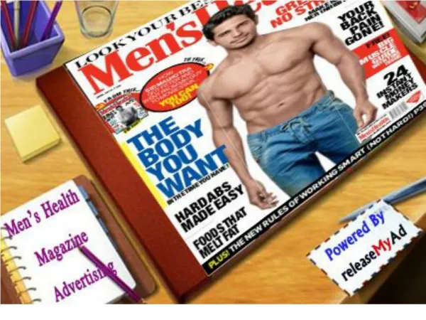 Advertising on Men's Health Magazine