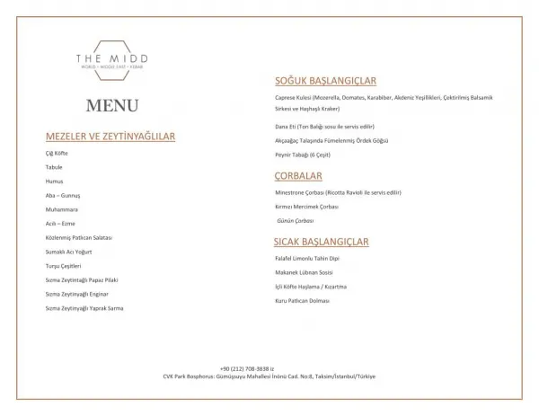 Themidd restaurant