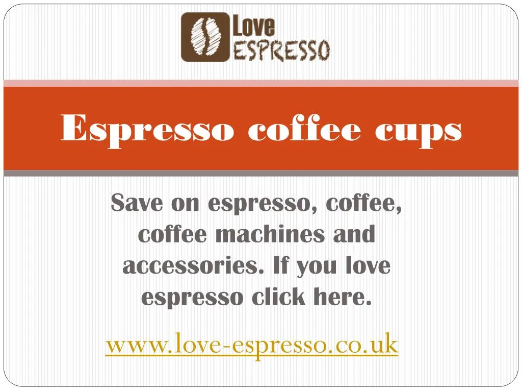 espresso coffee cups