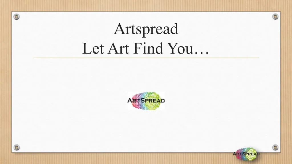 artspread let art find you