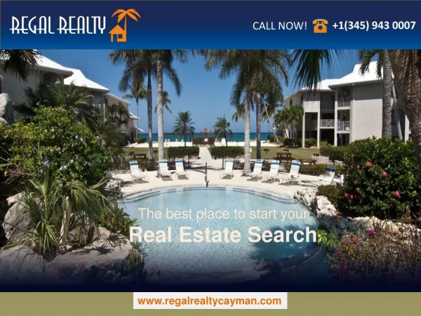 Your one stop solution for buying and selling real estate properties in the Cayman Islands.