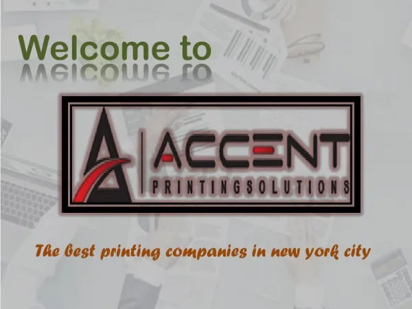 Printing Company NJ